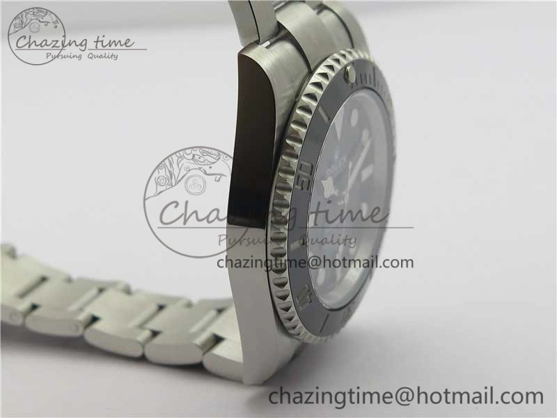 Submariner 114060 No Date Black Ceramic ZZF 904L 1:1 Best Edition on SS Bracelet A Durable 2989