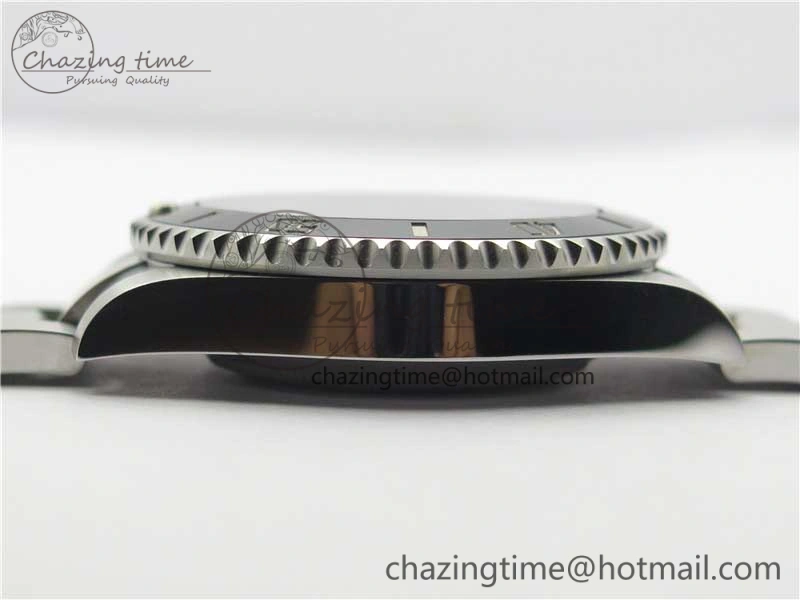 Submariner 114060 No Date Black Ceramic ZZF 904L 1:1 Best Edition on SS Bracelet A Durable 2989