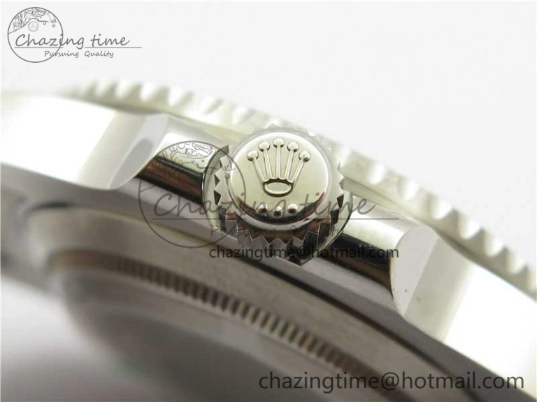 Submariner 114060 No Date Black Ceramic ZZF 904L 1:1 Best Edition on SS Bracelet VR3130 V Effortless 2868
