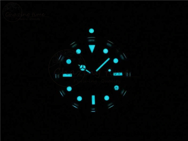 Submariner 114060 No Date Black Ceramic ZZF 904L 1:1 Best Edition on SS Bracelet VR3130 V Effortless 2868