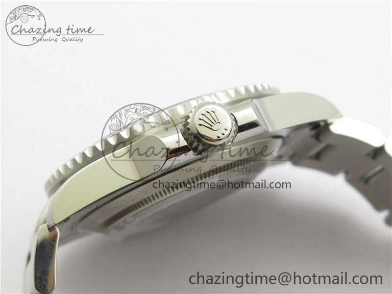 Submariner 114060 No Date Black Ceramic ZZF 904L 1:1 Best Edition on SS Bracelet VR3130 V Effortless 2868