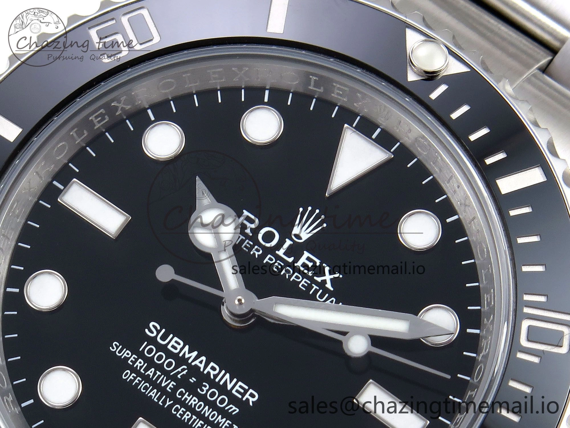 Submariner 114060 No Date HGF 1:1 Best Edition Black Dial on SS Bracelet SH3130 V RelaxedFit 1268