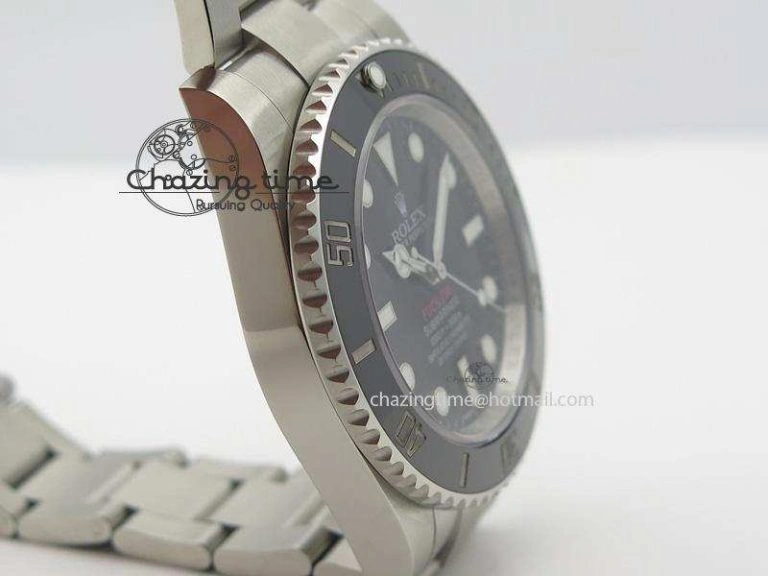 SportInspired Submariner 114060 No Date Superme X Special Edition Black Ceramic V6s Noob Best Edition A 3973