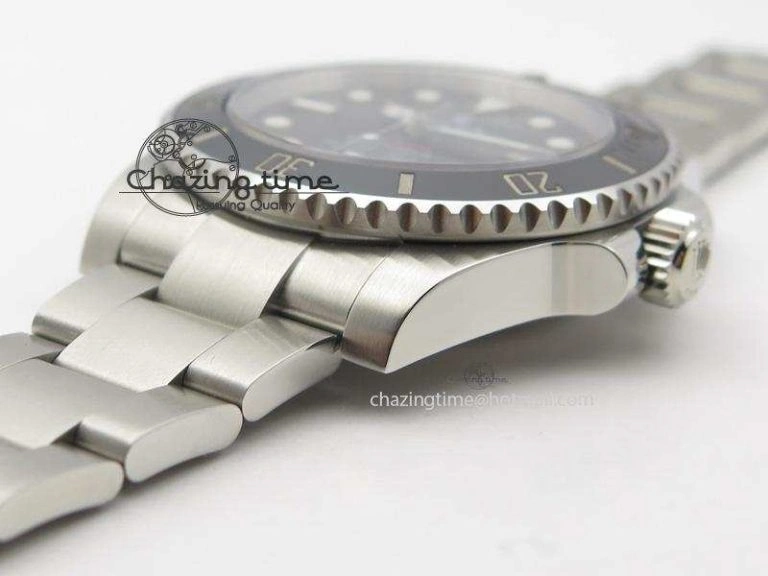 SportInspired Submariner 114060 No Date Superme X Special Edition Black Ceramic V6s Noob Best Edition A 3973