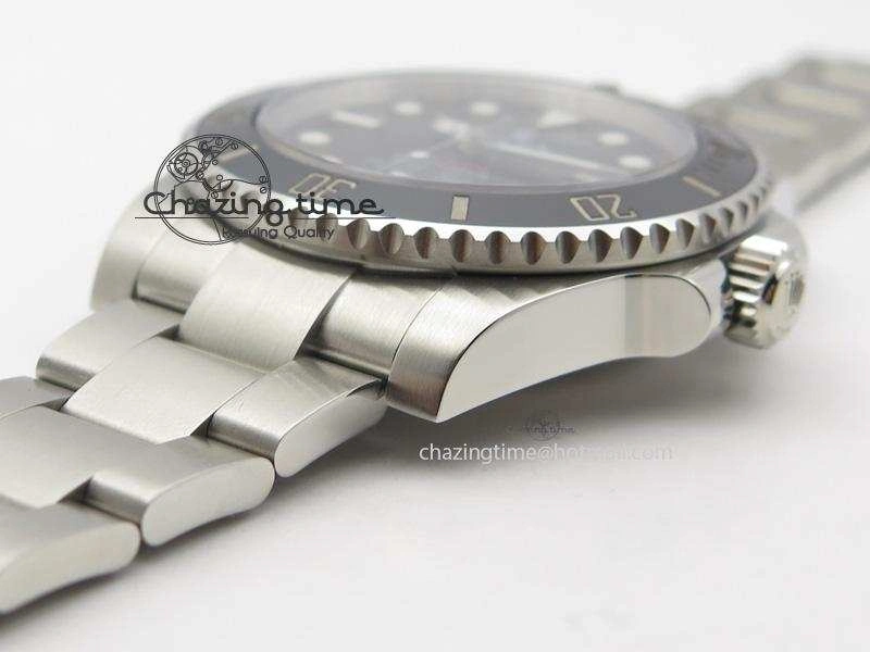SportInspired Submariner 114060 No Date Superme X Special Edition Black Ceramic V6s Noob Best Edition A 3973