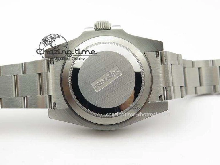 SportInspired Submariner 114060 No Date Superme X Special Edition Black Ceramic V6s Noob Best Edition A 3973