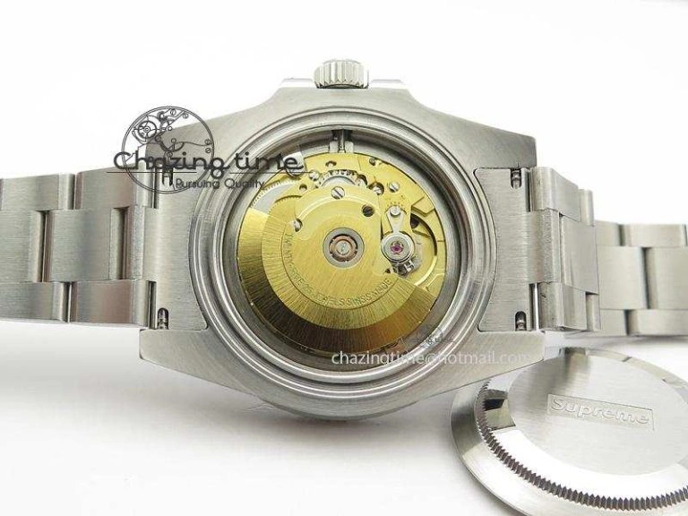 SportInspired Submariner 114060 No Date Superme X Special Edition Black Ceramic V6s Noob Best Edition A 3973
