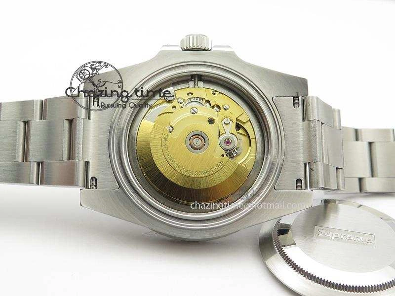 SportInspired Submariner 114060 No Date Superme X Special Edition Black Ceramic V6s Noob Best Edition A 3973