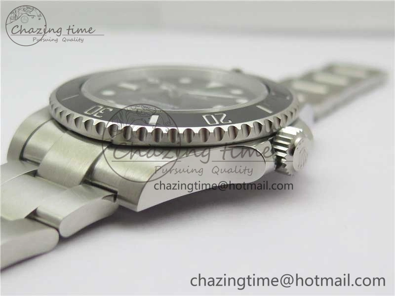SmoothTexture Submariner 114060 No Date VSF 1:1 Best Edition 904L SS Case and Bracelet VS 2575