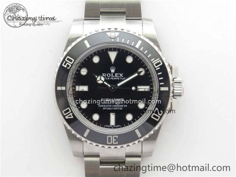 SmoothTexture Submariner 114060 No Date VSF 1:1 Best Edition 904L SS Case and Bracelet VS 2575