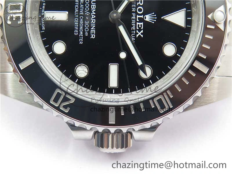 SmoothTexture Submariner 114060 No Date VSF 1:1 Best Edition 904L SS Case and Bracelet VS 2575