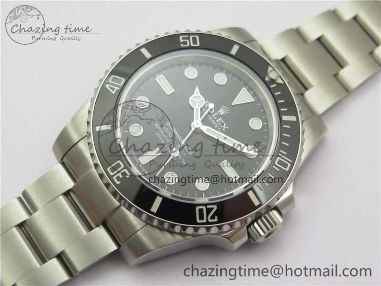 SmoothTexture Submariner 114060 No Date VSF 1:1 Best Edition 904L SS Case and Bracelet VS 2575