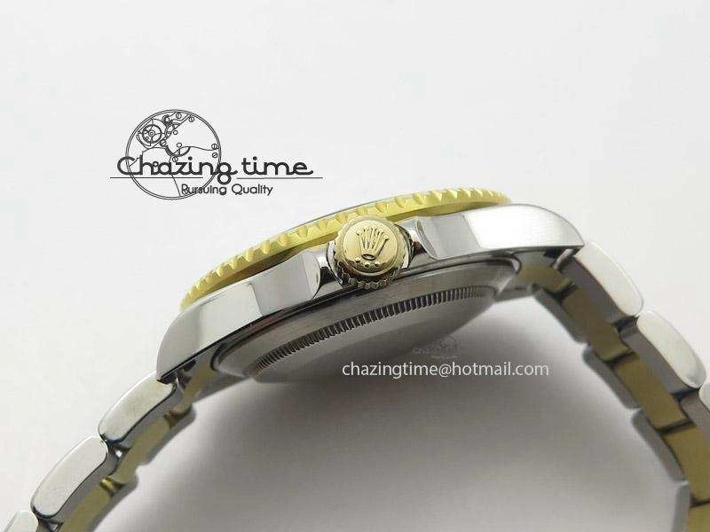 BestValue Submariner 11613 Black Two Tone Bp Best Edition On Two-Tone Bracelet Miyota 4006