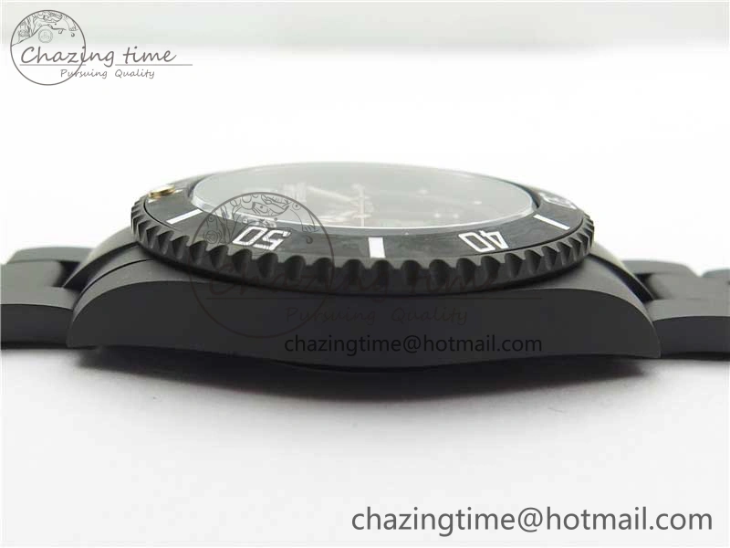 Submariner 116610 Andrea Pirlo DLC ROF Best Edition Carbon Bezel on Skeleton DIal SA FreshLook 2790