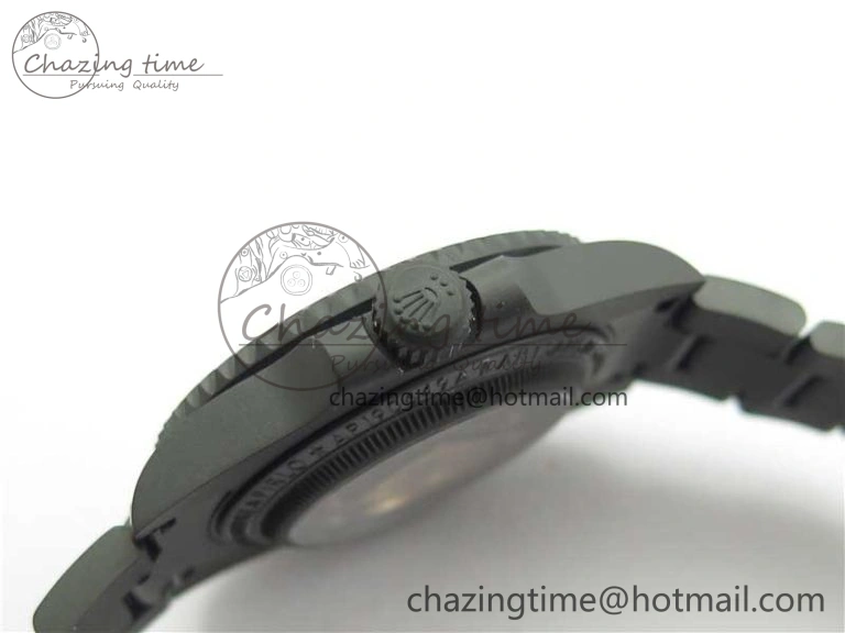 Submariner 116610 Andrea Pirlo DLC ROF Best Edition Carbon Bezel on Skeleton DIal SA FreshLook 2790