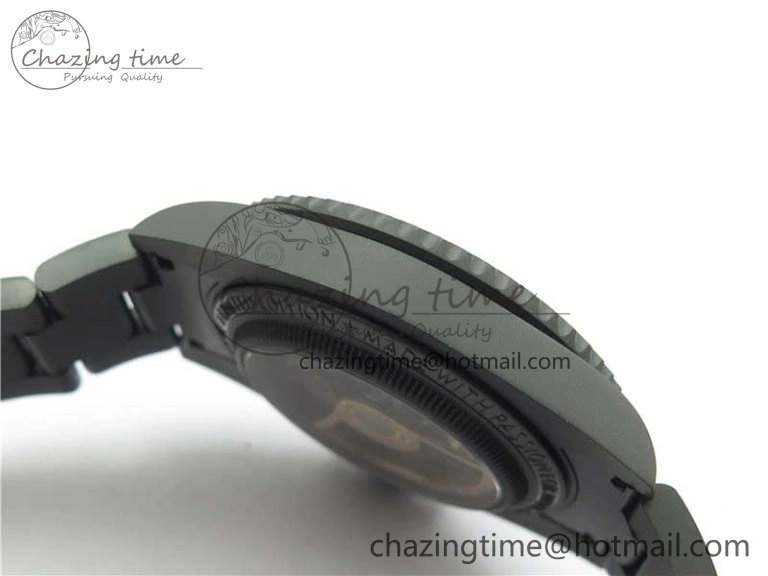 Submariner 116610 Andrea Pirlo DLC ROF Best Edition Carbon Bezel on Skeleton DIal SA FreshLook 2790