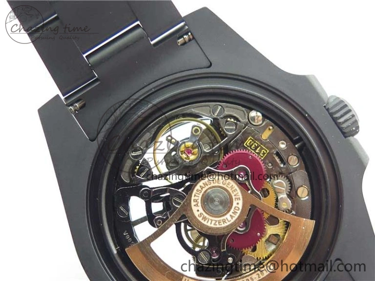 Submariner 116610 Andrea Pirlo DLC ROF Best Edition Carbon Bezel on Skeleton DIal SA FreshLook 2790