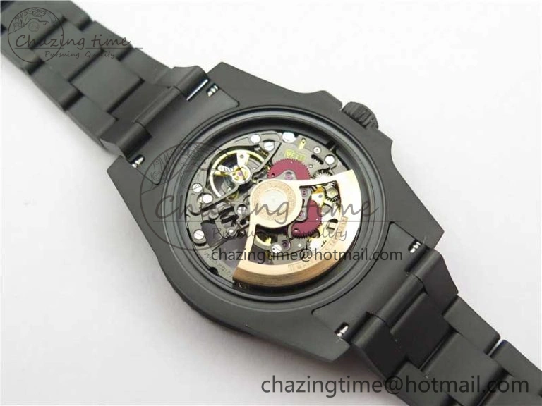 Submariner 116610 Andrea Pirlo DLC ROF Best Edition Carbon Bezel on Skeleton DIal SA FreshLook 2790