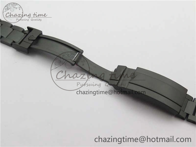 Submariner 116610 Andrea Pirlo DLC ROF Best Edition Carbon Bezel on Skeleton DIal SA FreshLook 2790