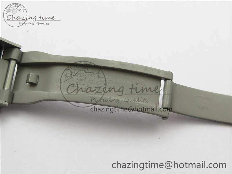 Submariner 116610 Andrea Pirlo Sandblasted ROF Best Edition Carbon Bezel on Skeleton DIal SA Refined 2789