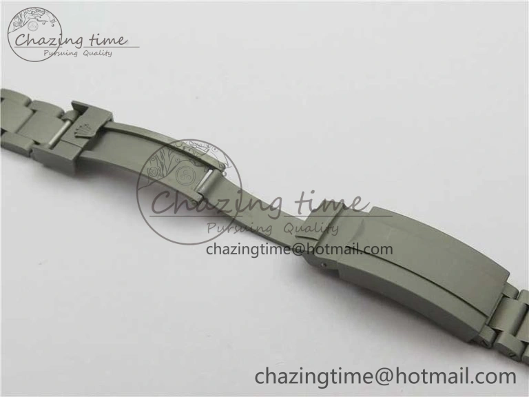 Submariner 116610 Andrea Pirlo Sandblasted ROF Best Edition Carbon Bezel on Skeleton DIal SA Refined 2789