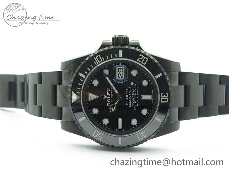 Submariner 116610 Blacken DLC Black 904L Steel V6F 1:1 Best Edition VS3135 V Durable 2699
