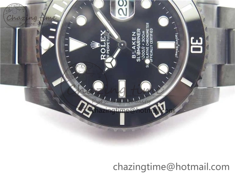 Submariner 116610 Blacken DLC Black 904L Steel V6F 1:1 Best Edition VS3135 V Durable 2699