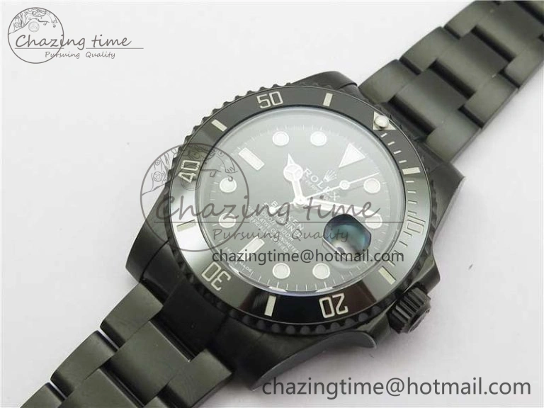 Submariner 116610 Blacken DLC Black 904L Steel V6F 1:1 Best Edition VS3135 V Durable 2699