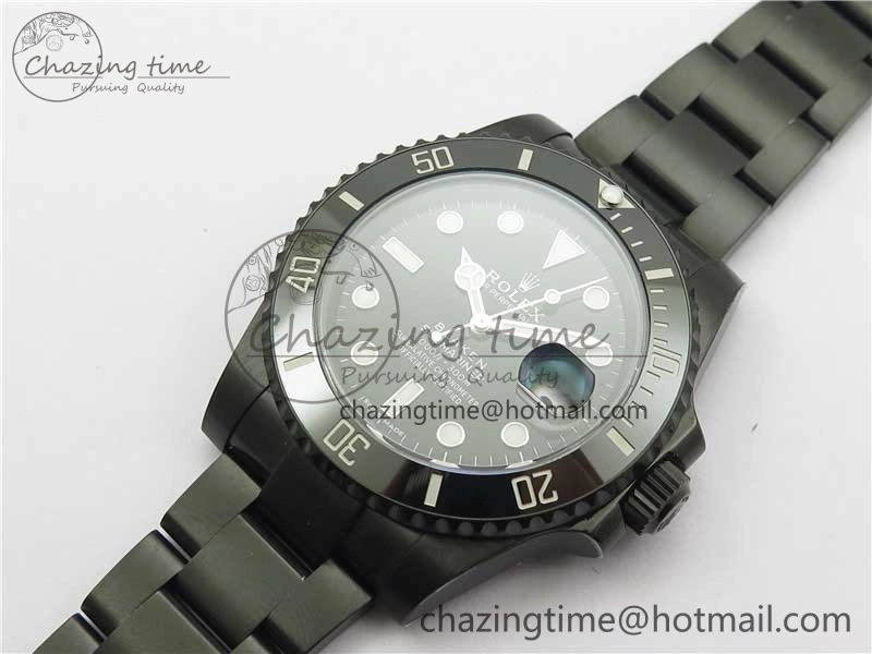 Submariner 116610 Blacken DLC Black 904L Steel V6F 1:1 Best Edition VS3135 V Durable 2699