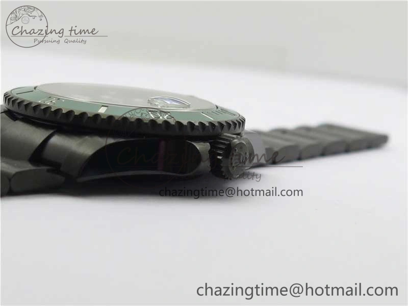Submariner 116610 Blacken DLC Green 904L Steel V6F 1:1 Best Edition VS3135 V Stylish 2700