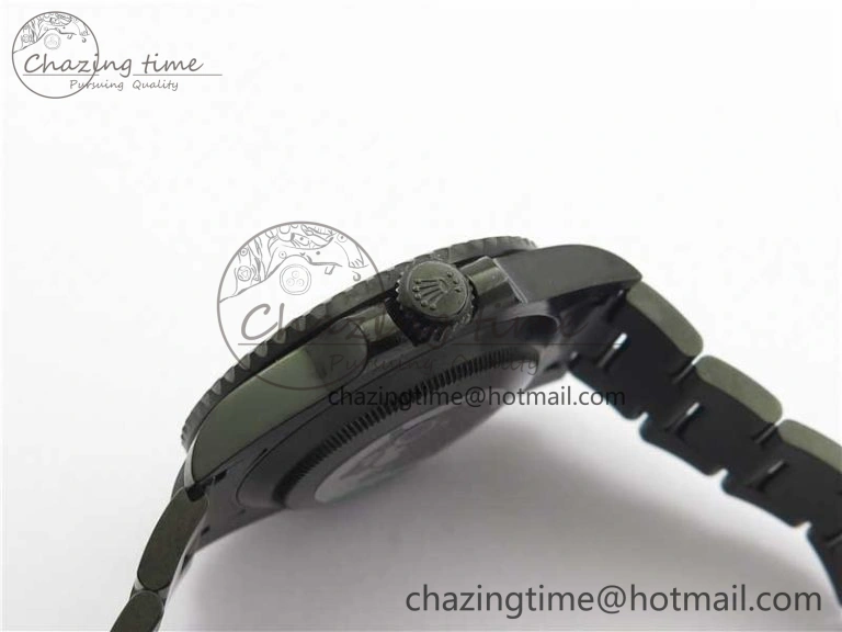Submariner 116610 Blacken DLC Green 904L Steel V6F 1:1 Best Edition VS3135 V Stylish 2700