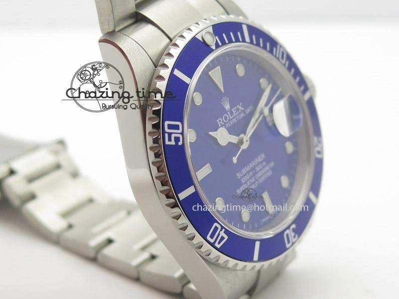 Bold Submariner 116610 Blue Bezel Bp Best Edition On SS Bracelet Miyota 4004