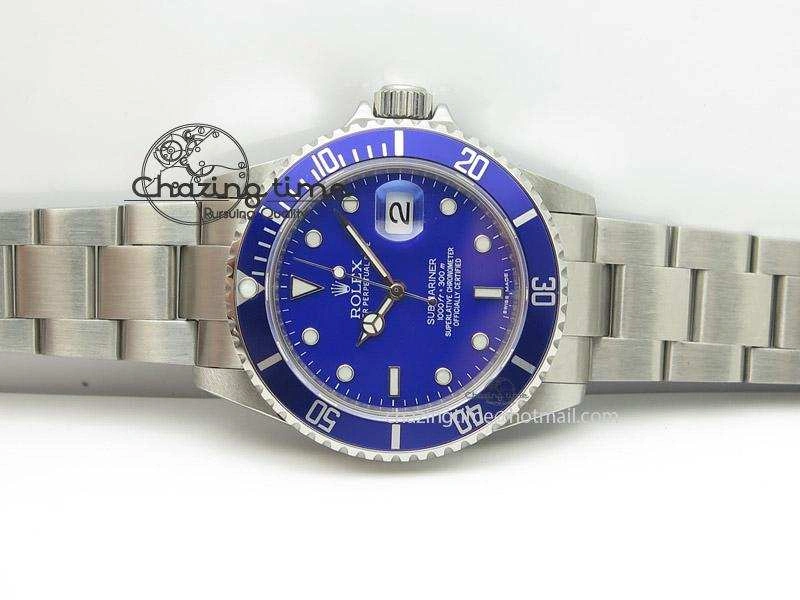 Bold Submariner 116610 Blue Bezel Bp Best Edition On SS Bracelet Miyota 4004