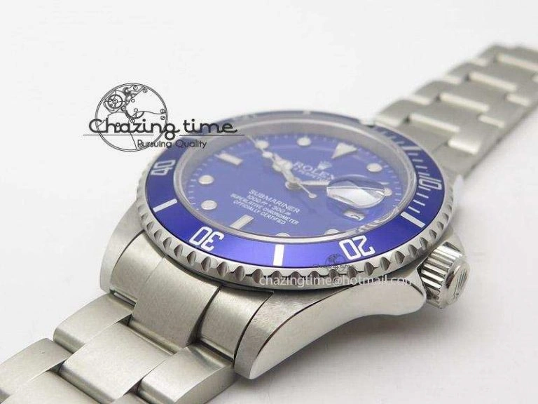 Bold Submariner 116610 Blue Bezel Bp Best Edition On SS Bracelet Miyota 4004