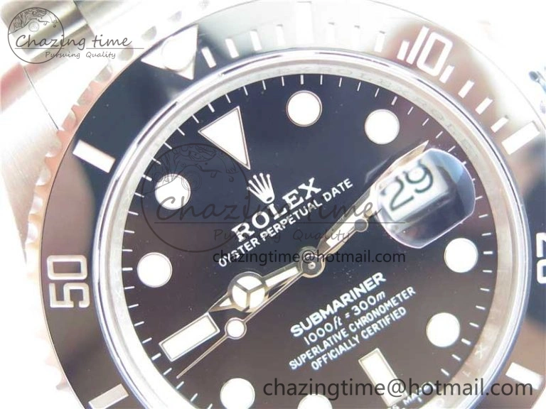 Submariner 116610 LN Black Ceramic 316L Steel Noob 1:1 Best Edition V10. Durable 2865