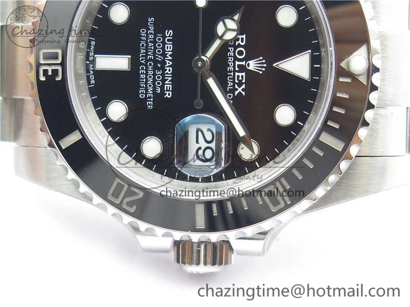 Modern Submariner 116610 LN Black Ceramic 904L Steel RXF XF 1:1 Best Edition A 2940