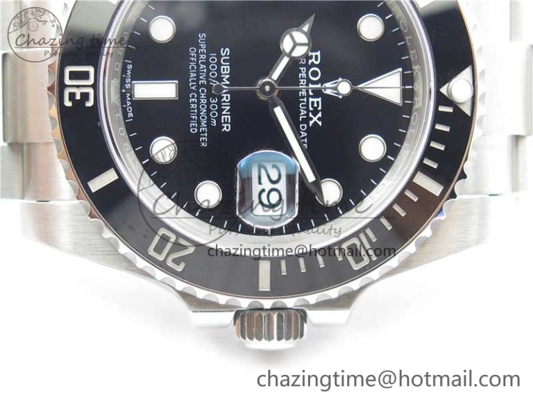BestValue Submariner 116610 LN Black Ceramic 904L Steel V6F 1:1 Best Edition A 2950
