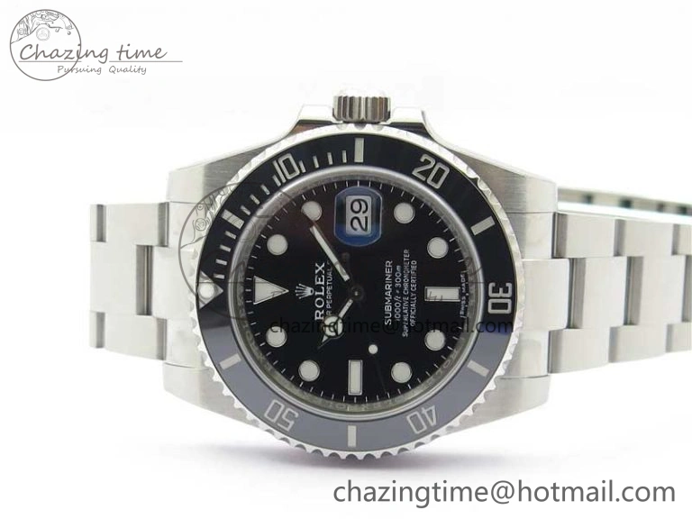 FastDry Submariner 116610 LN Black Ceramic 904L Steel V6F 1:1 Best Edition VS3135 V 2696