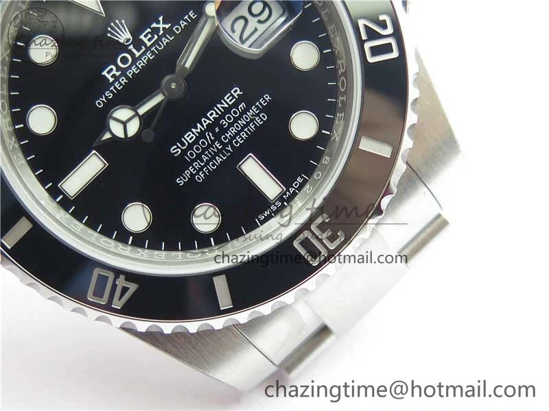 FastDry Submariner 116610 LN Black Ceramic 904L Steel V6F 1:1 Best Edition VS3135 V 2696