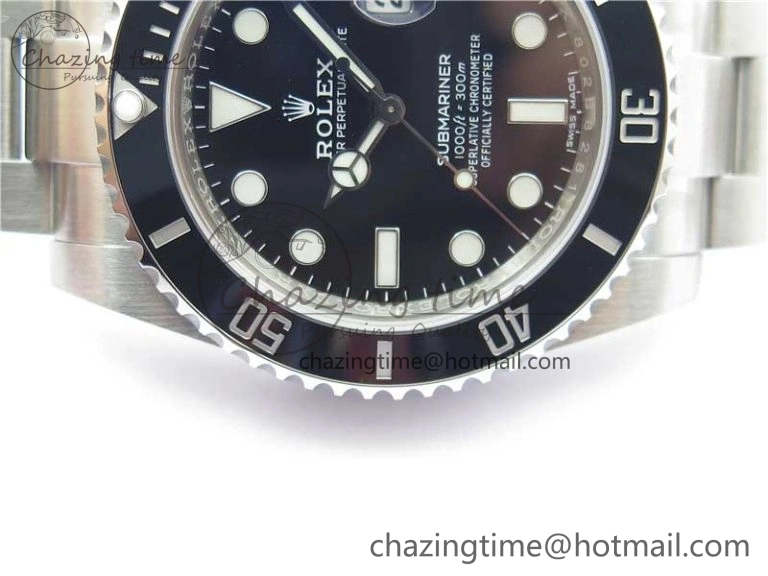 FastDry Submariner 116610 LN Black Ceramic 904L Steel V6F 1:1 Best Edition VS3135 V 2696