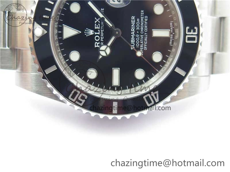 FastDry Submariner 116610 LN Black Ceramic 904L Steel V6F 1:1 Best Edition VS3135 V 2696