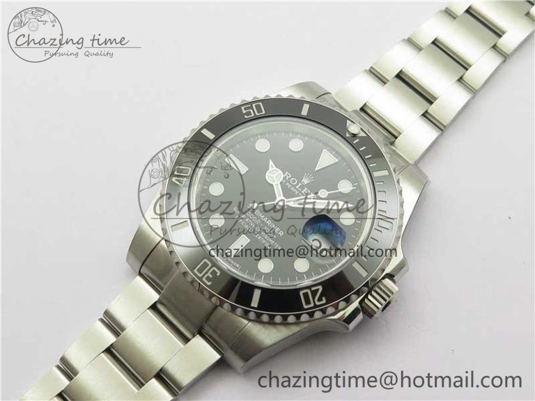 FastDry Submariner 116610 LN Black Ceramic 904L Steel V6F 1:1 Best Edition VS3135 V 2696