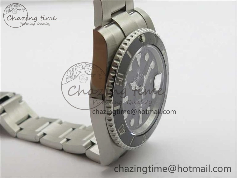 Submariner 116610 LN Black Ceramic ARF 1:1 Best Edition 904L SS Case and Bracelet A2824 V Breathable 2850