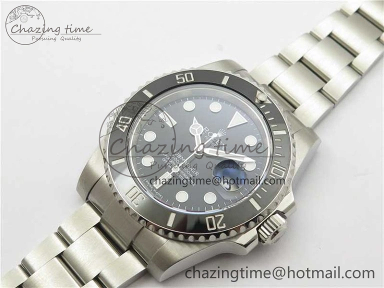 Submariner 116610 LN Black Ceramic ARF 1:1 Best Edition 904L SS Case and Bracelet A2824 V Breathable 2850