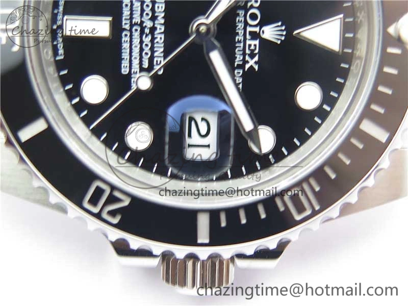 Submariner 116610 LN Black Ceramic ARF 1:1 Best Edition 904L SS Case and Bracelet SH3135 V OdorResistant 3202