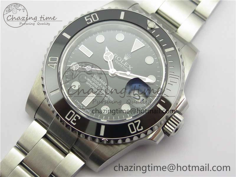Submariner 116610 LN Black Ceramic ARF 1:1 Best Edition 904L SS Case and Bracelet SH3135 V OdorResistant 3202