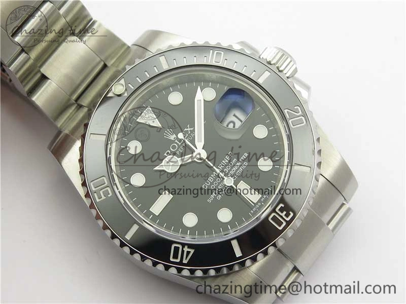 Submariner 116610 LN Black Ceramic ARF 1:1 Best Edition 904L SS Case and Bracelet SH3135 V OdorResistant 3202