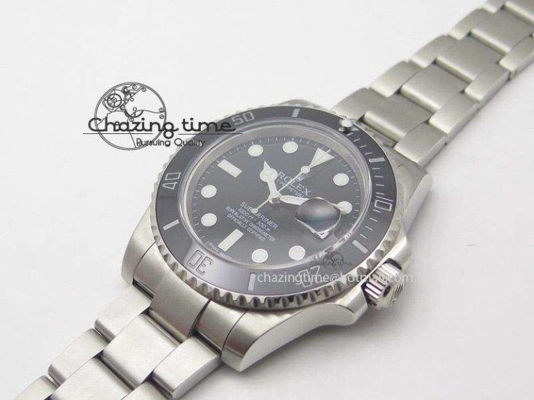 Submariner 116610 LN Black Ceramic Bp Best Edition On SS Bracelet Miyota 9015 V EasyMatch 4008