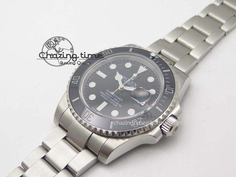 Submariner 116610 LN Black Ceramic Bp Best Edition On SS Bracelet Miyota 9015 V EasyMatch 4008