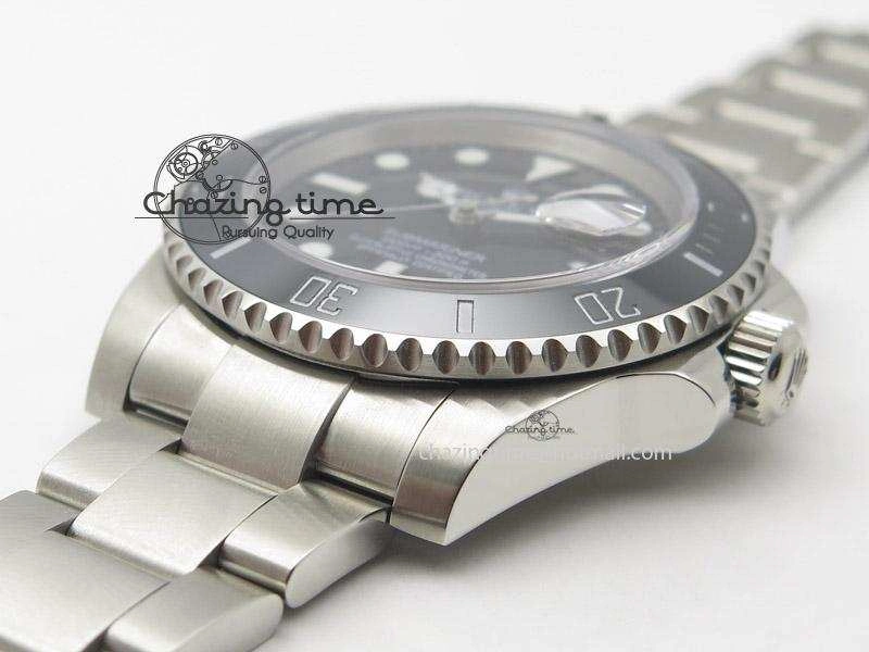 Submariner 116610 LN Black Ceramic Bp Best Edition On SS Bracelet Miyota 9015 V EasyMatch 4008